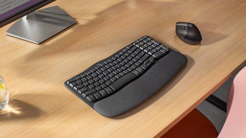 Logitech 920-012289 toetsenbord Kantoor RF-draadloos + Bluetooth QWERTZ Zwitsers Grafiet