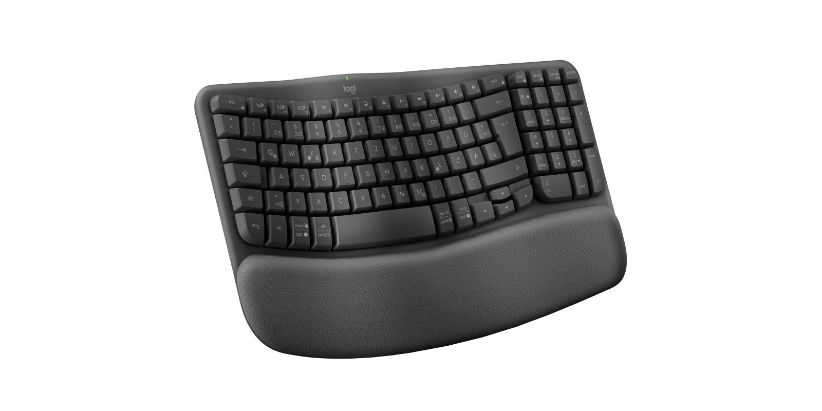 Logitech 920-012283 toetsenbord Kantoor RF-draadloos + Bluetooth QWERTZ Duits Grafiet