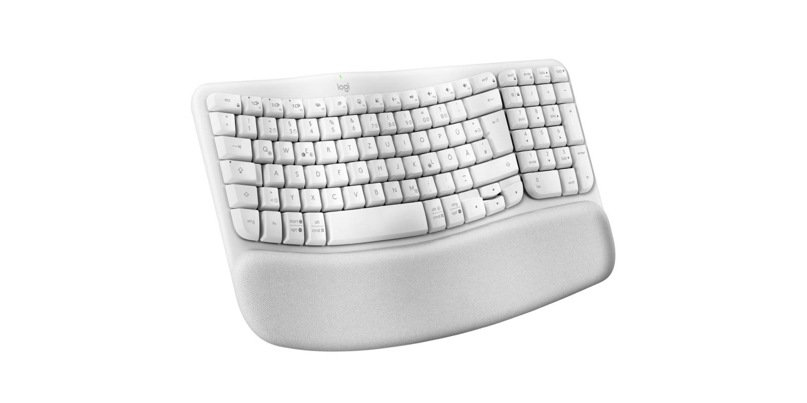 Logitech 920-012284 toetsenbord Kantoor RF-draadloos + Bluetooth QWERTZ Duits Wit