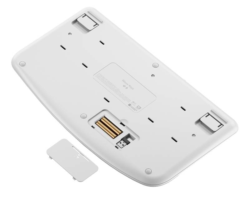 Logitech 920-012284 toetsenbord Kantoor RF-draadloos + Bluetooth QWERTZ Duits Wit