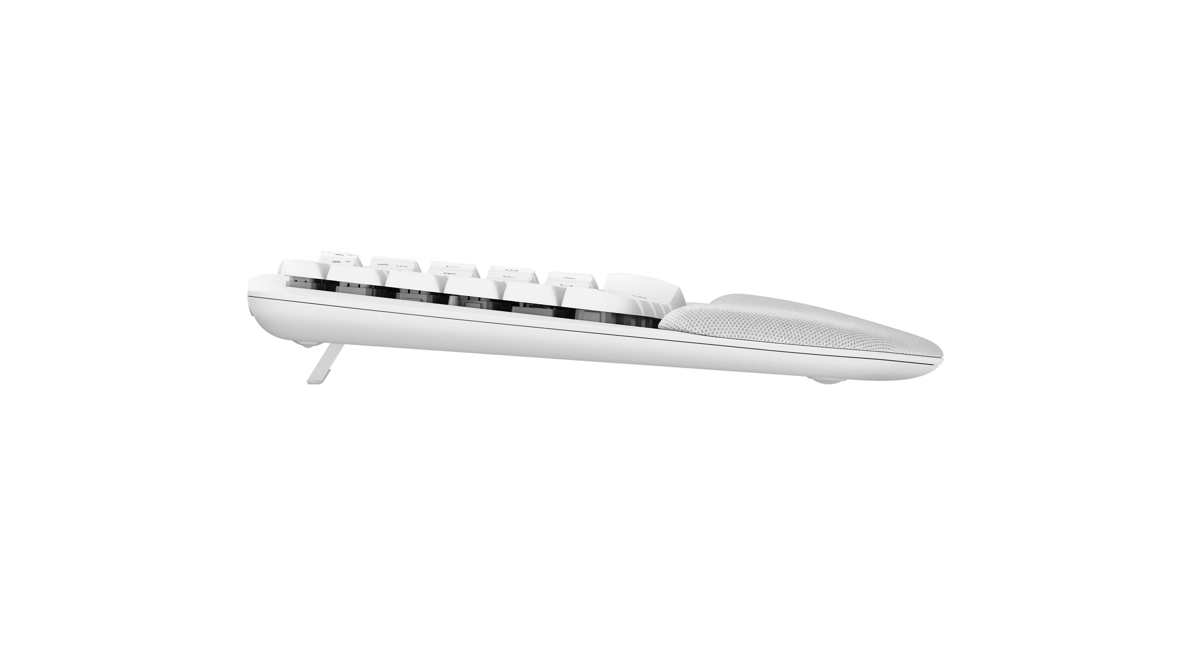 Logitech 920-012299 toetsenbord Kantoor RF-draadloos + Bluetooth QWERTY Scandinavisch Wit