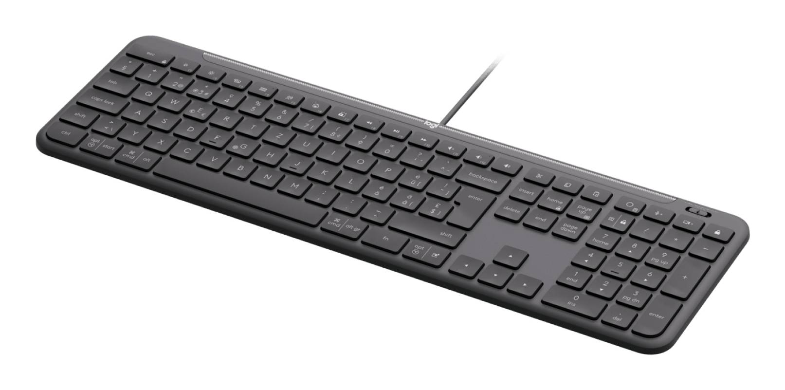 Logitech Signature Slim Wired K620 for Business toetsenbord Universeel USB QWERTY US International Grafiet