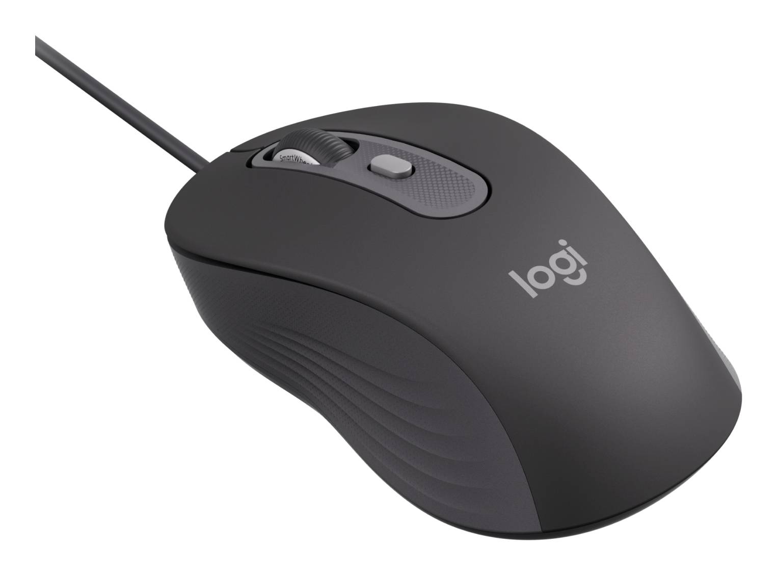 Logitech Signature Wired M520 for Business muis Kantoor Ambidextrous USB Type-C Optisch 4000 DPI