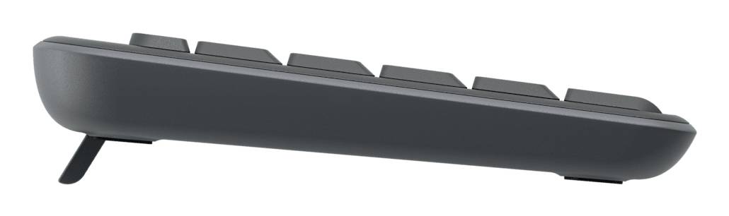 Logitech K250 Compact Bluetooth toetsenbord Universeel RF-draadloos + Bluetooth QWERTZ Duits Grafiet