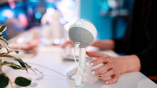 Logitech G Yeti Orb Wit Tafelmicrofoon