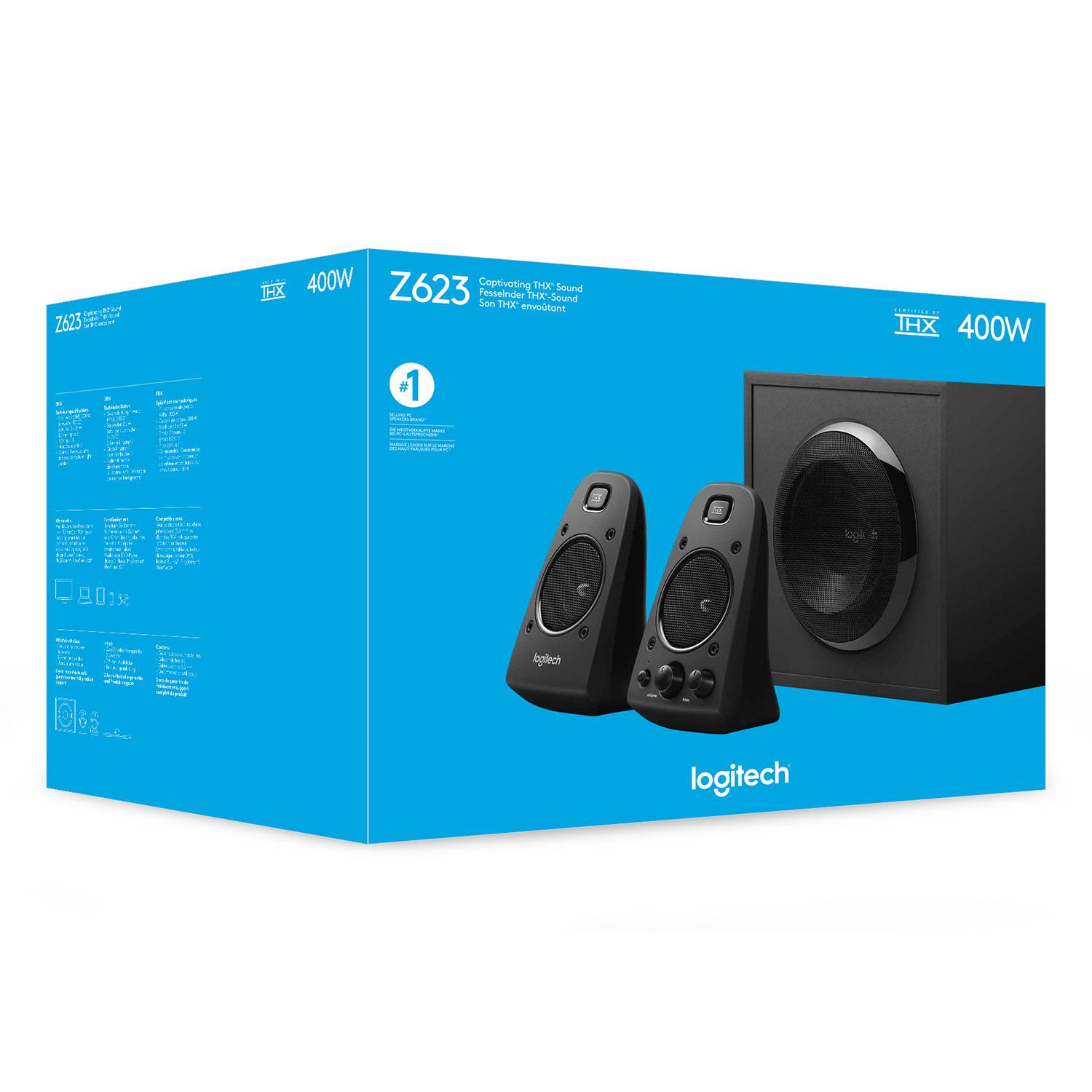 Logitech 980-000403 luidspreker set 200 W Universeel Zwart 2.1 kanalen 35 W