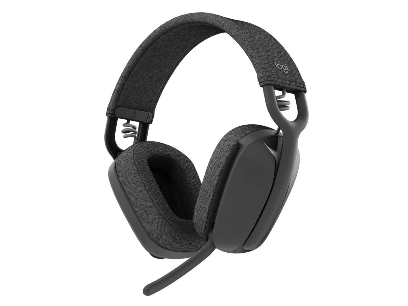 Logitech Zone Vibe Wireless Headset Draadloos Hoofdband Oproepen/muziek USB Type-C Bluetooth Grafiet