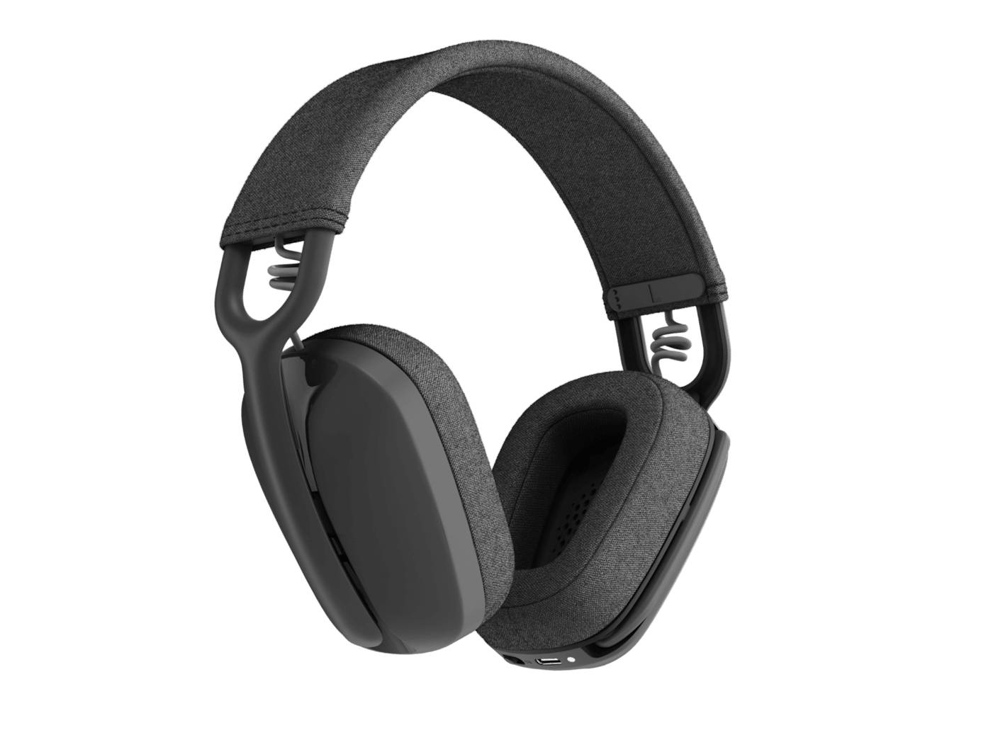 Logitech Zone Vibe Wireless Headset Draadloos Hoofdband Oproepen/muziek USB Type-C Bluetooth Grafiet