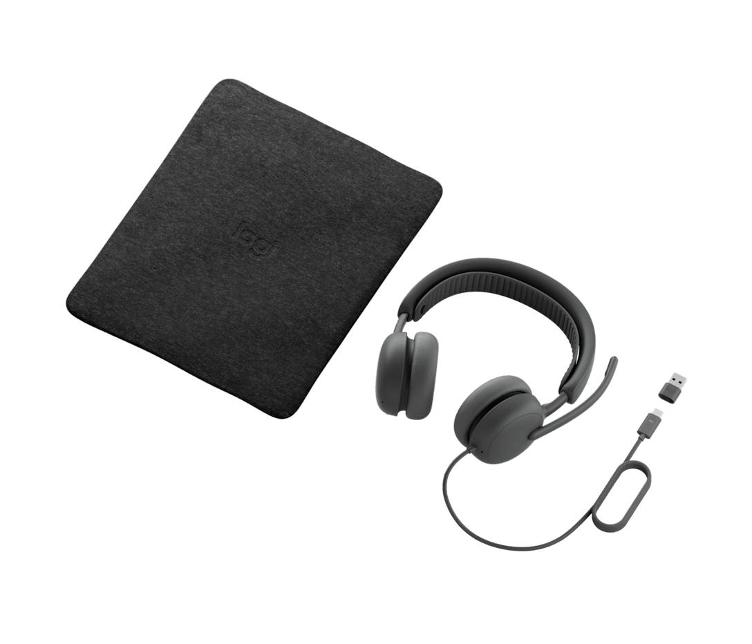 Logitech Zone Wired 2 Headset Bedraad Hoofdband Oproepen/muziek USB Type-C / USB Type-A Grafiet