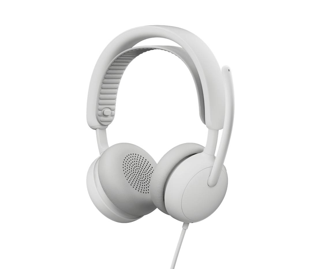 Logitech Zone Wired 2 Headset Bedraad Hoofdband Oproepen/muziek USB Type-C / USB Type-A Wit