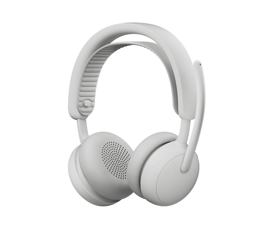 Logitech Zone Wireless 2 ES Headset Bedraad en draadloos Hoofdband Oproepen/muziek USB Type-C Bluetooth Wit