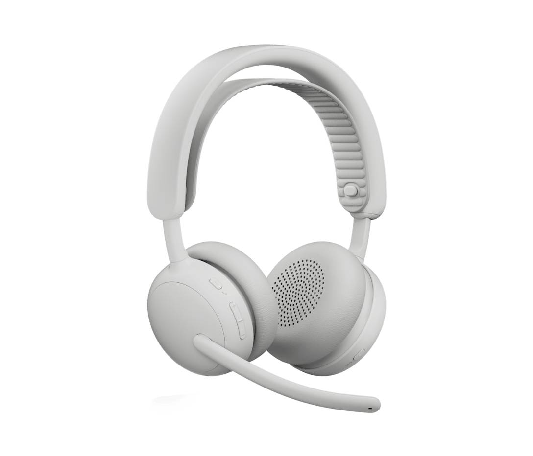 Logitech Zone Wireless 2 ES Headset Bedraad en draadloos Hoofdband Oproepen/muziek USB Type-C Bluetooth Wit