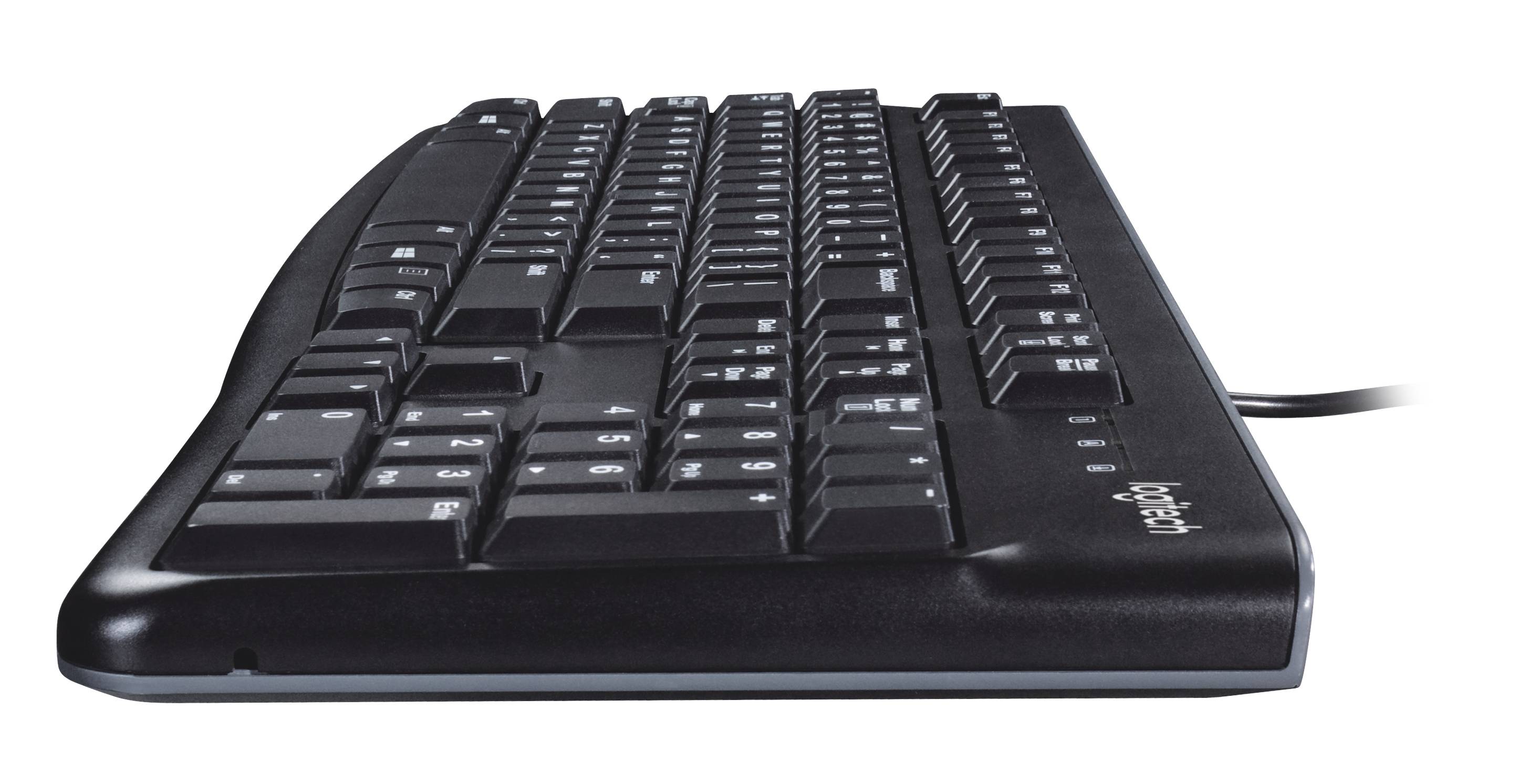 Logitech Keyboard K120 for Business toetsenbord Kantoor USB AZERTY Belgisch Zwart