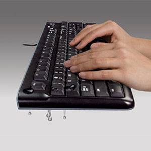 Logitech Keyboard K120 for Business toetsenbord Universeel USB AZERTY Frans Zwart