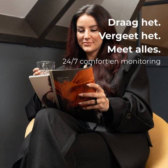 NOLATR Smart Ring LUX Silver Size 7