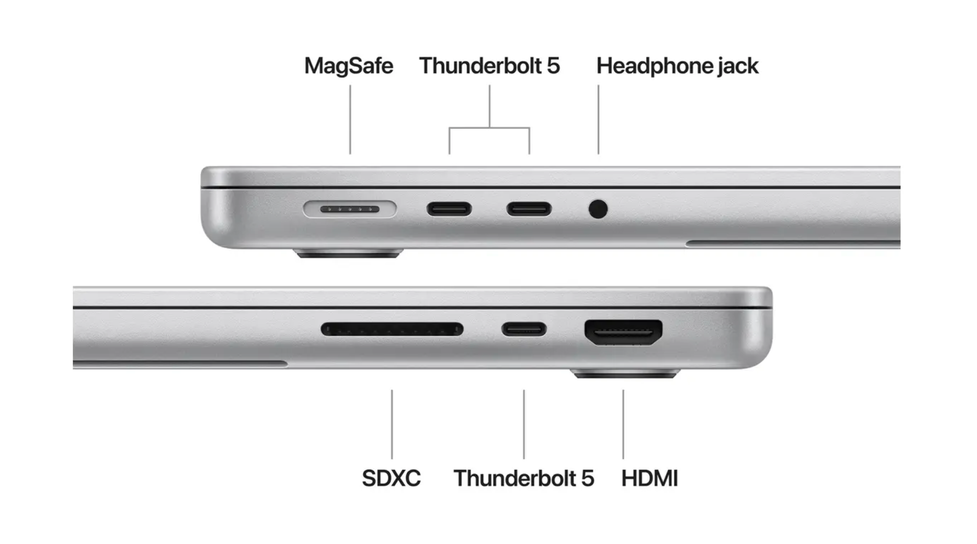 Apple MacBook Pro 14 inch (2024) M4 Pro 48 GB 1 TB SSD Wi-Fi 6E (802.11ax) macOS Sequoia Zilver, AZERTY