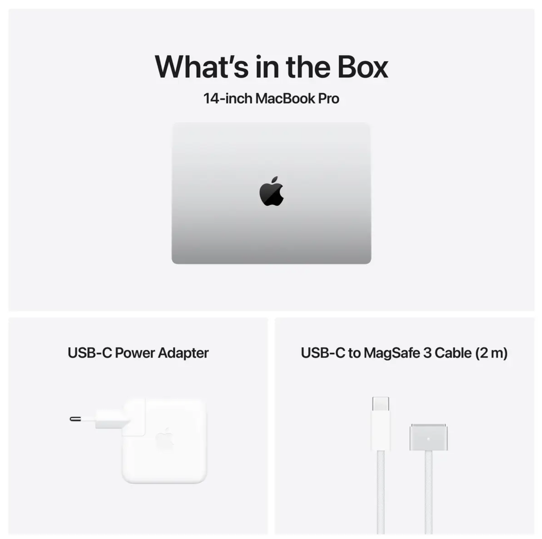 Apple MacBook Pro 14 inch (2024) M4 Pro 48 GB 1 TB SSD Wi-Fi 6E (802.11ax) macOS Sequoia Zilver, AZERTY
