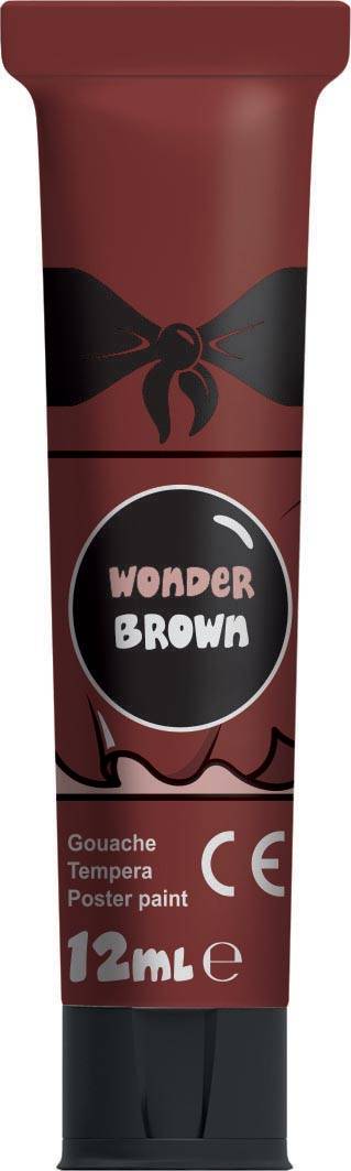 Maped Color'Peps plakkaatverf, tubes van 12 ml, ophangdoos met 12 tubes in geassorteerde kleuren