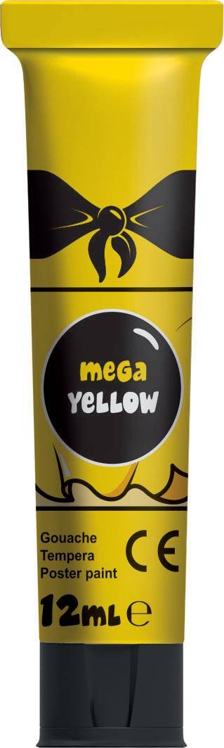 Maped Color'Peps plakkaatverf, tubes van 12 ml, ophangdoos met 12 tubes in geassorteerde kleuren