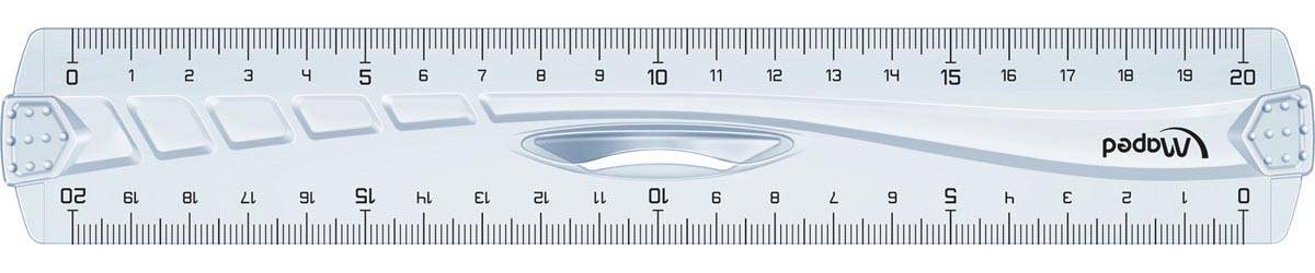 Maped decimeterlat Geometric dubbele decimeter, 20 cm