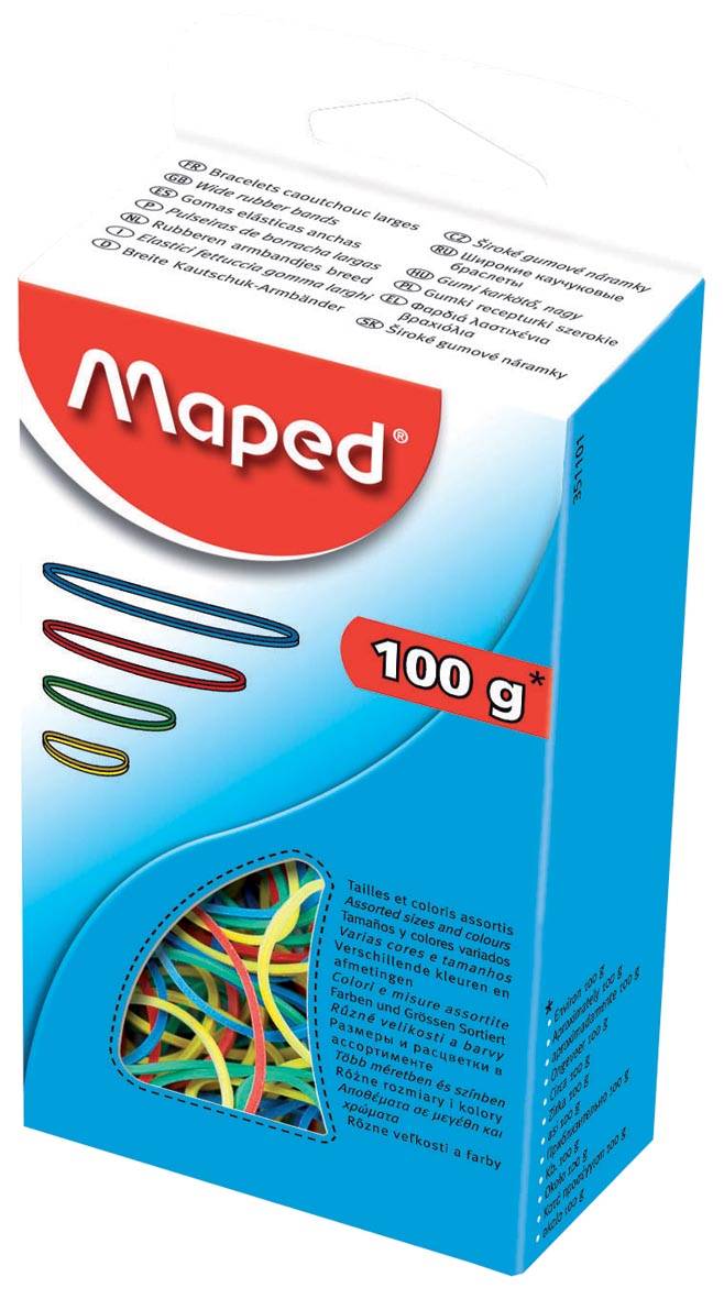 Maped elastieken doos van 100 g