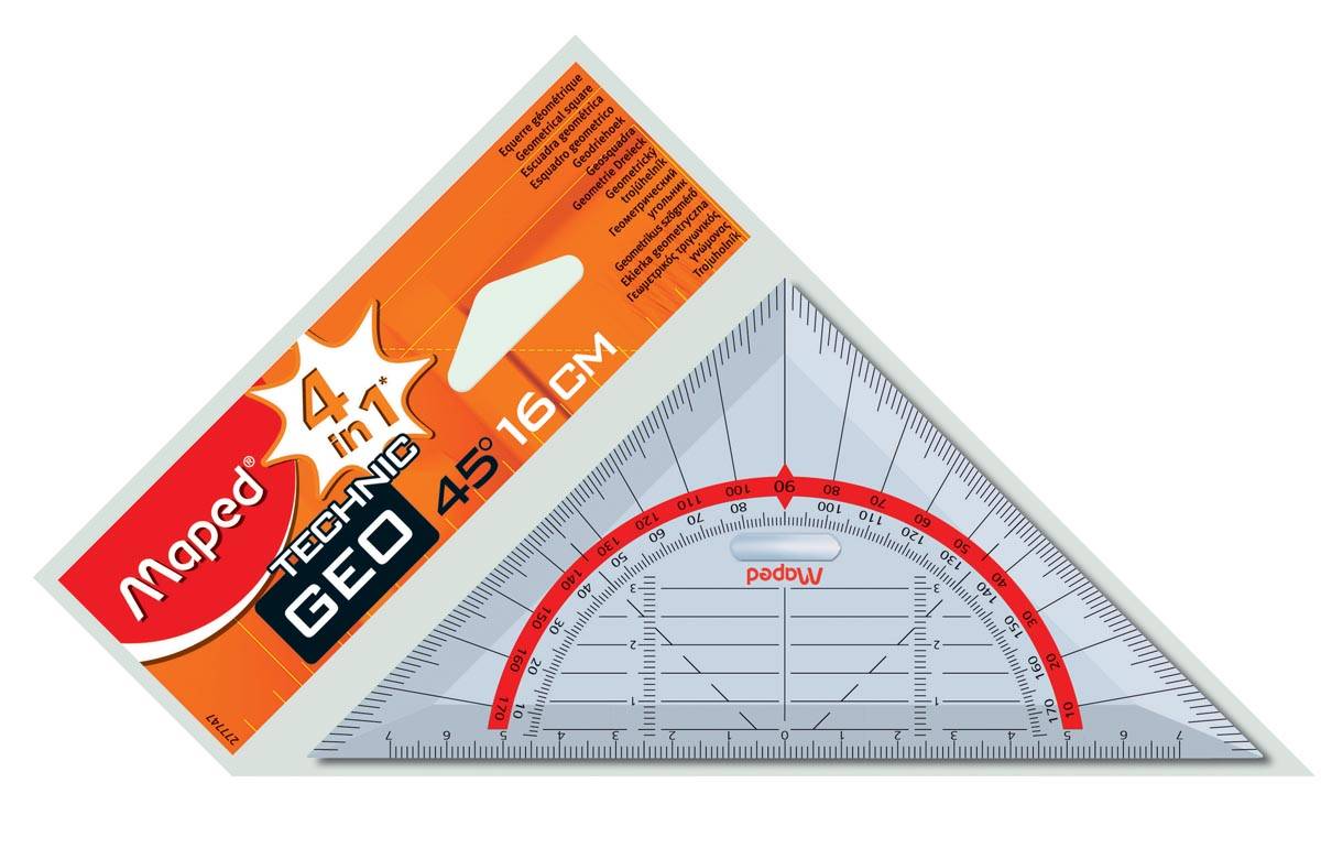 Maped geodriehoek Technic