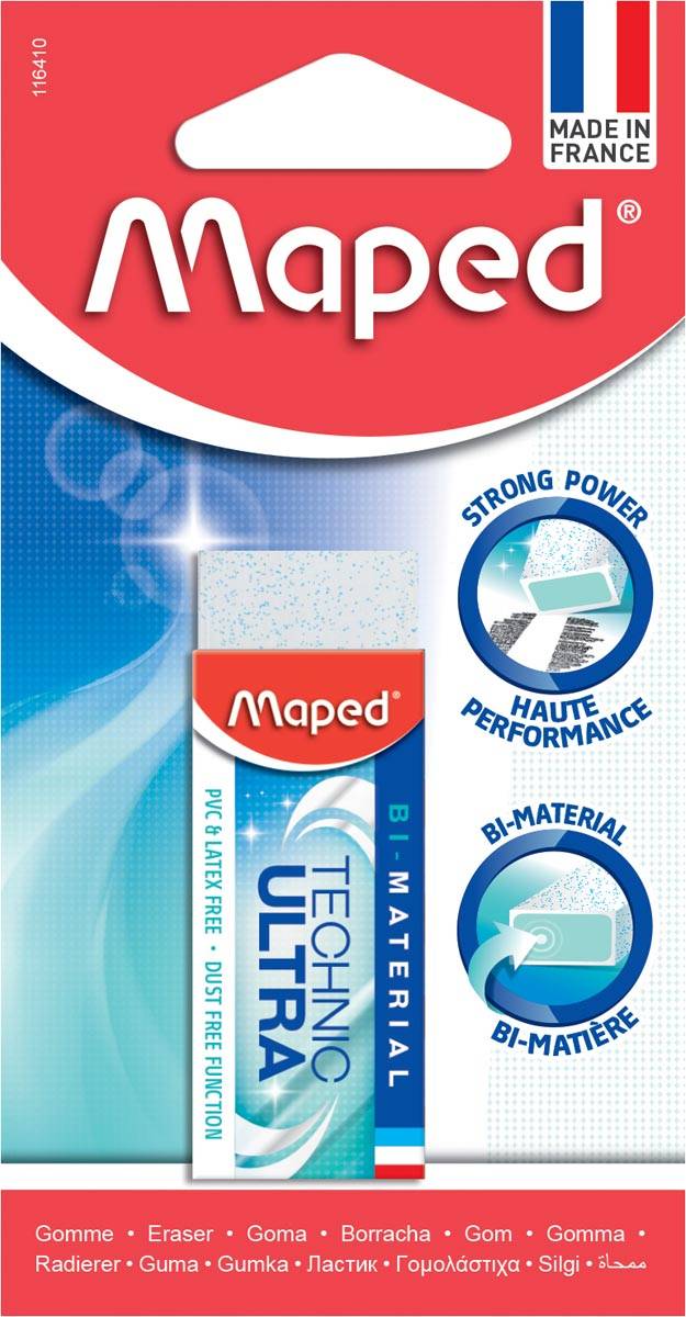 Maped gom Technic Ultra, blister met 1 stuk