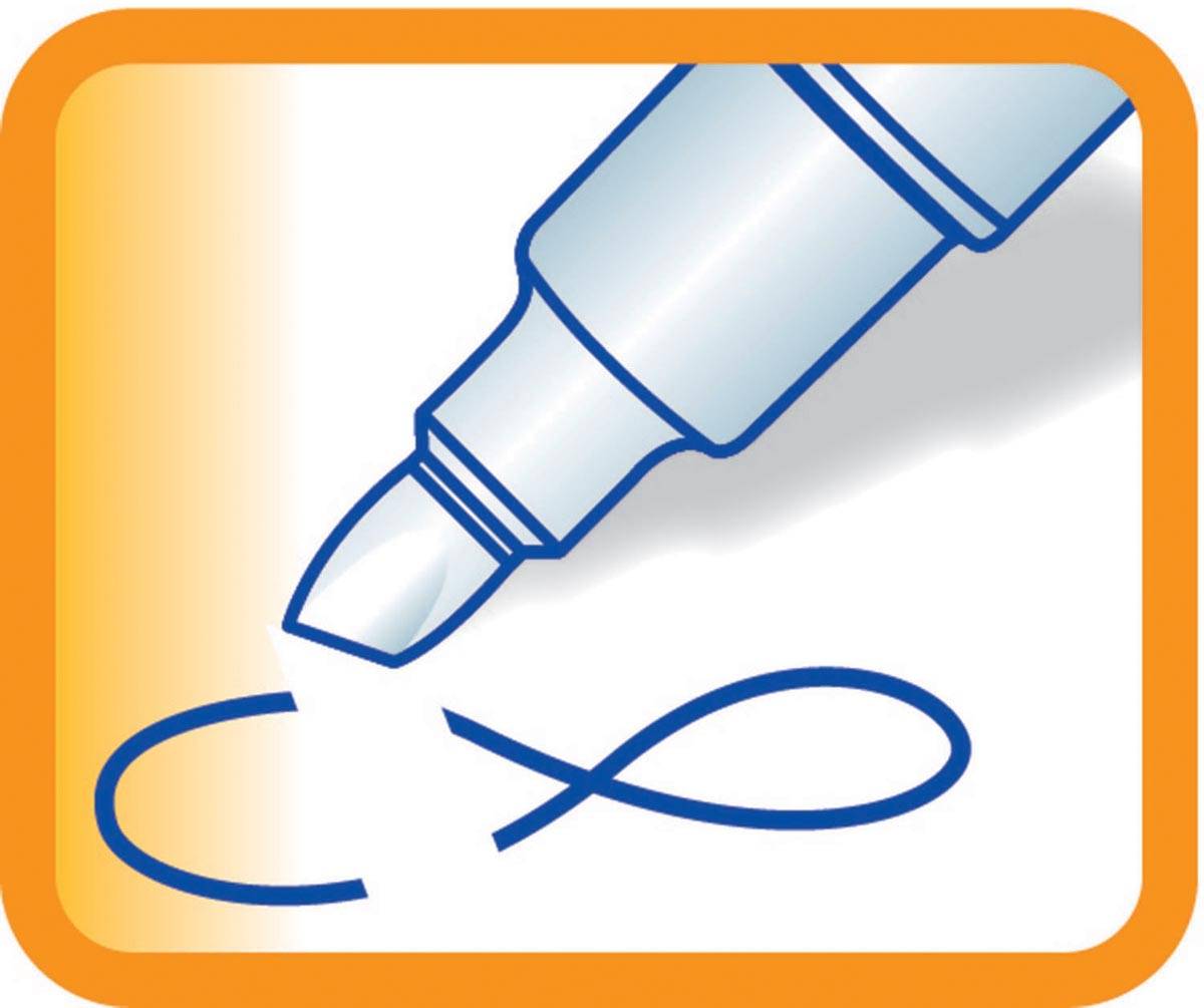 Maped inktuitwisser blister met 2 stuks