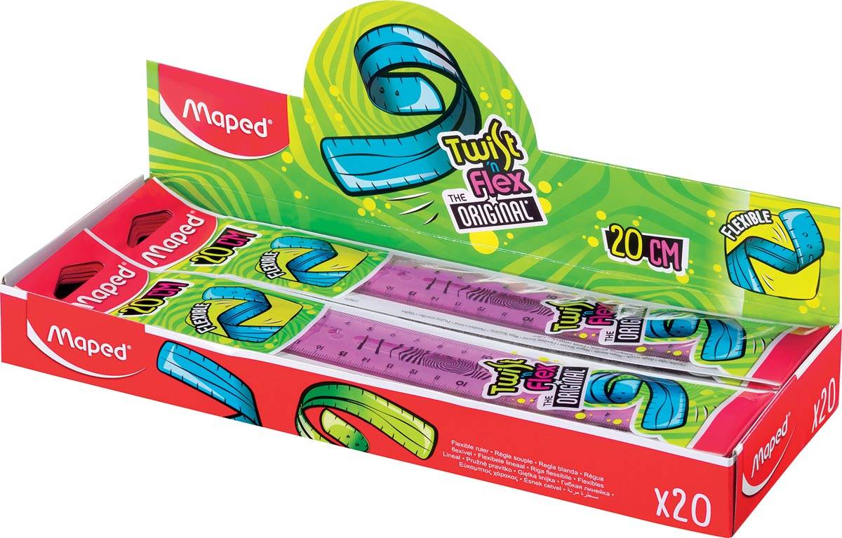 Maped lat Twist'n Flex, 20 cm