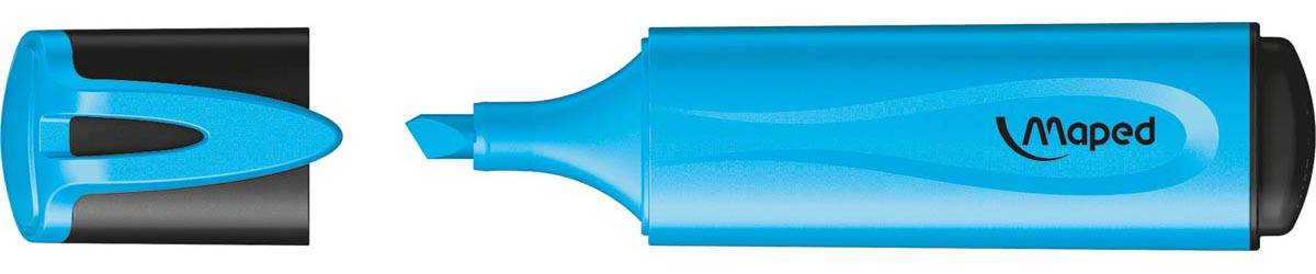 Maped markeerstift Fluo'Peps assortiment blister met 6 stuks