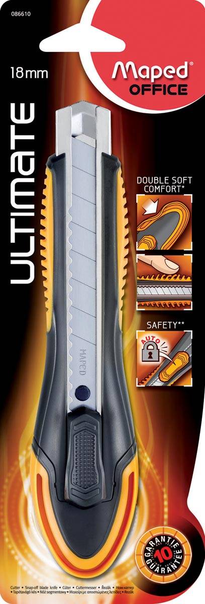 Maped Ultimate cutter, 18 mm, rechtshandig