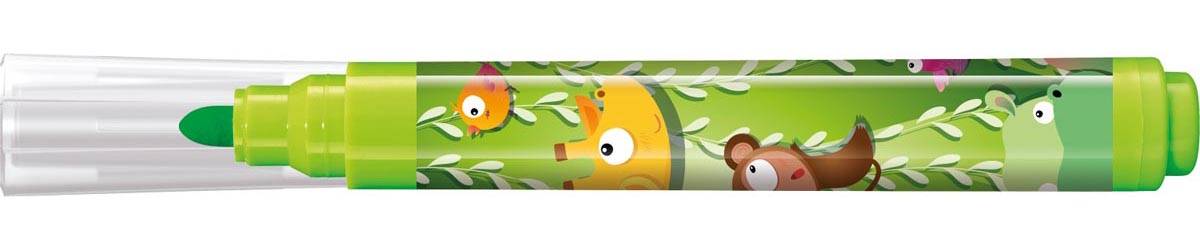 Maped viltstift Jungle Fever Jumbo, etui van 12 stuks, assorti