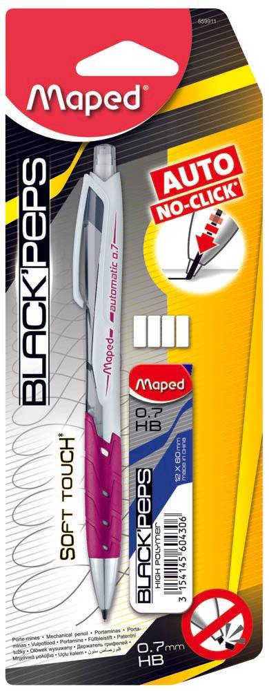 Maped vulpotlood Auto 0,7 mm + vulling op blister