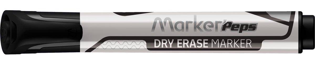 Maped whiteboardmarker Jumbo, ronde punt, etui van 4 stuks in geassorteerde kleuren