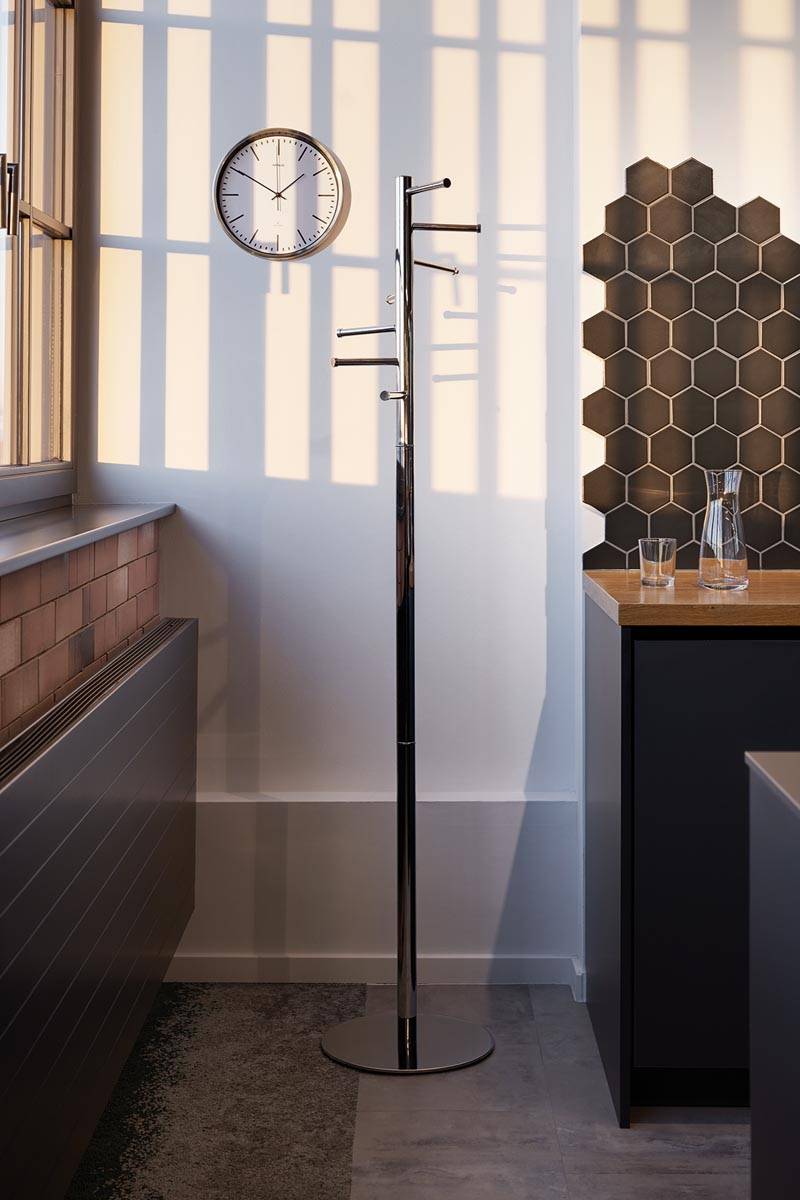 MAUL kapstok Calima metaal, hoogte 177 cm, 7 ophangrails, chroom