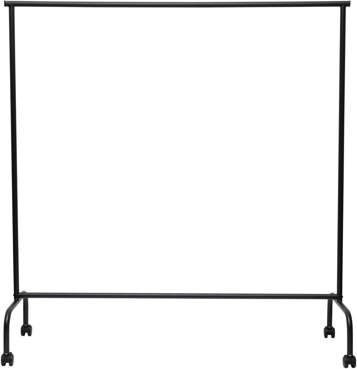 MAUL kledingrek Limbo metaal, 4 geremde wielen, hg156xbr151(220)x50cm, tot 30kg,  zwart RAL9004