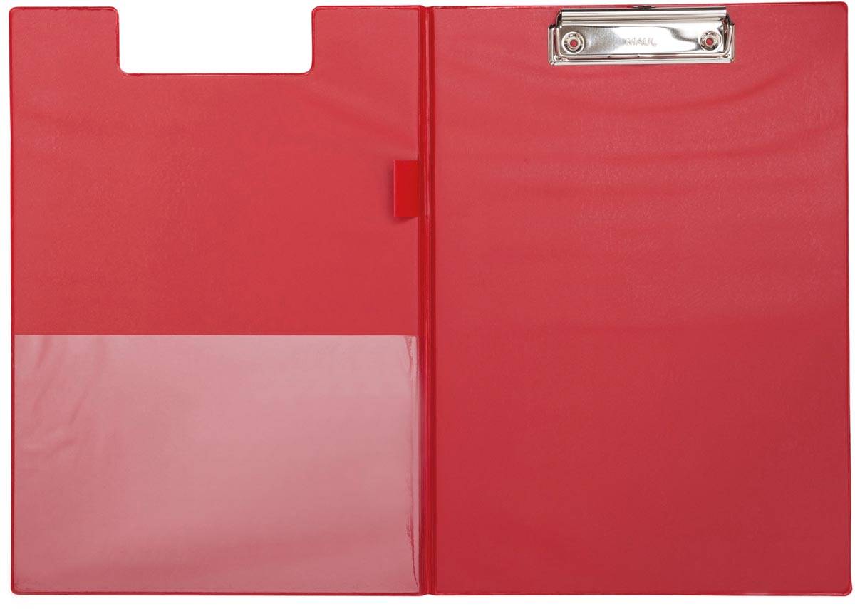 MAUL klembordmap Poly, PP folie, A4 staand, rood