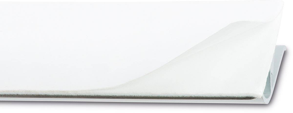MAUL klemlijst aluminium, zelfklevend, 11,3 cm
