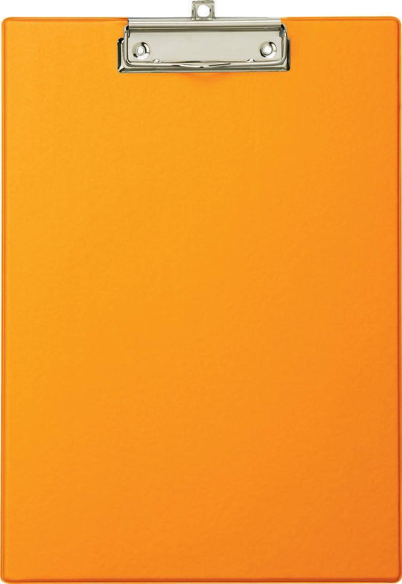 MAUL klemplaat A4 staand oranje