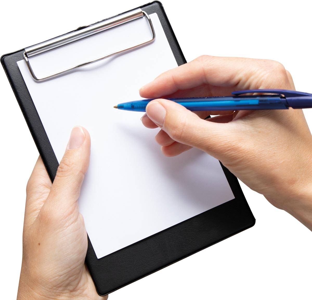 MAUL klemplaat A6 staand zwart