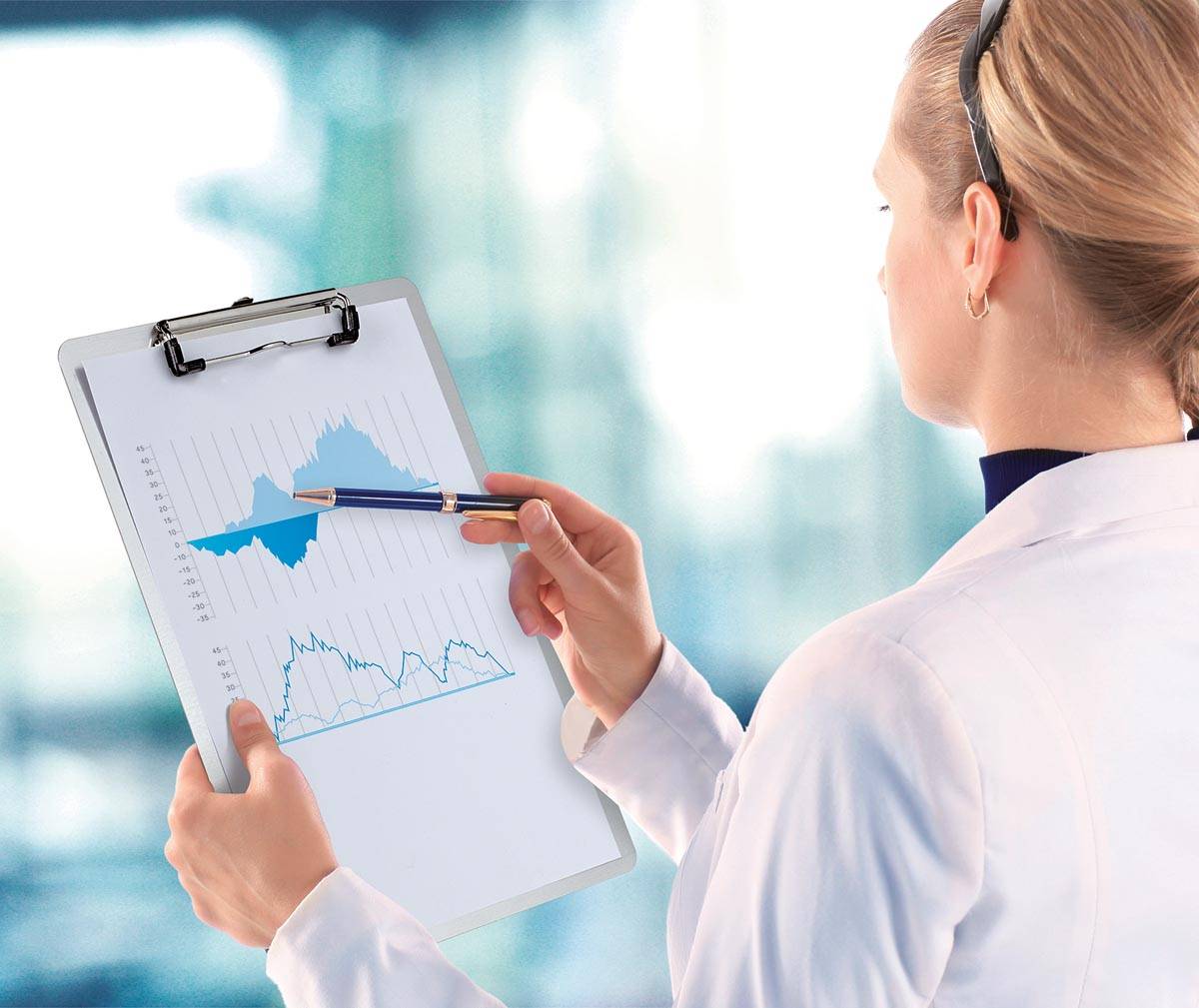 MAUL klemplaat aluminium A4 staand