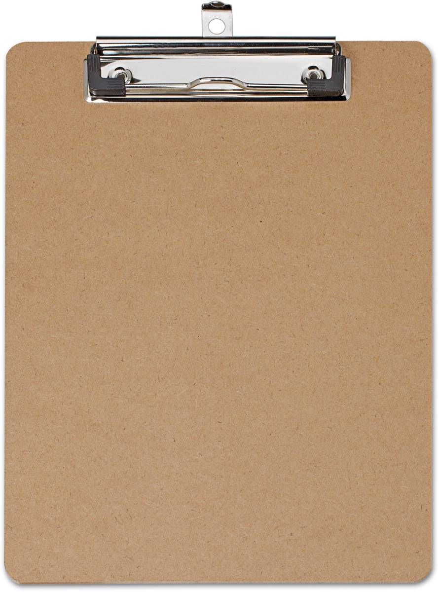 MAUL klemplaat Basic, hardboard karton, A5 staand, bruin