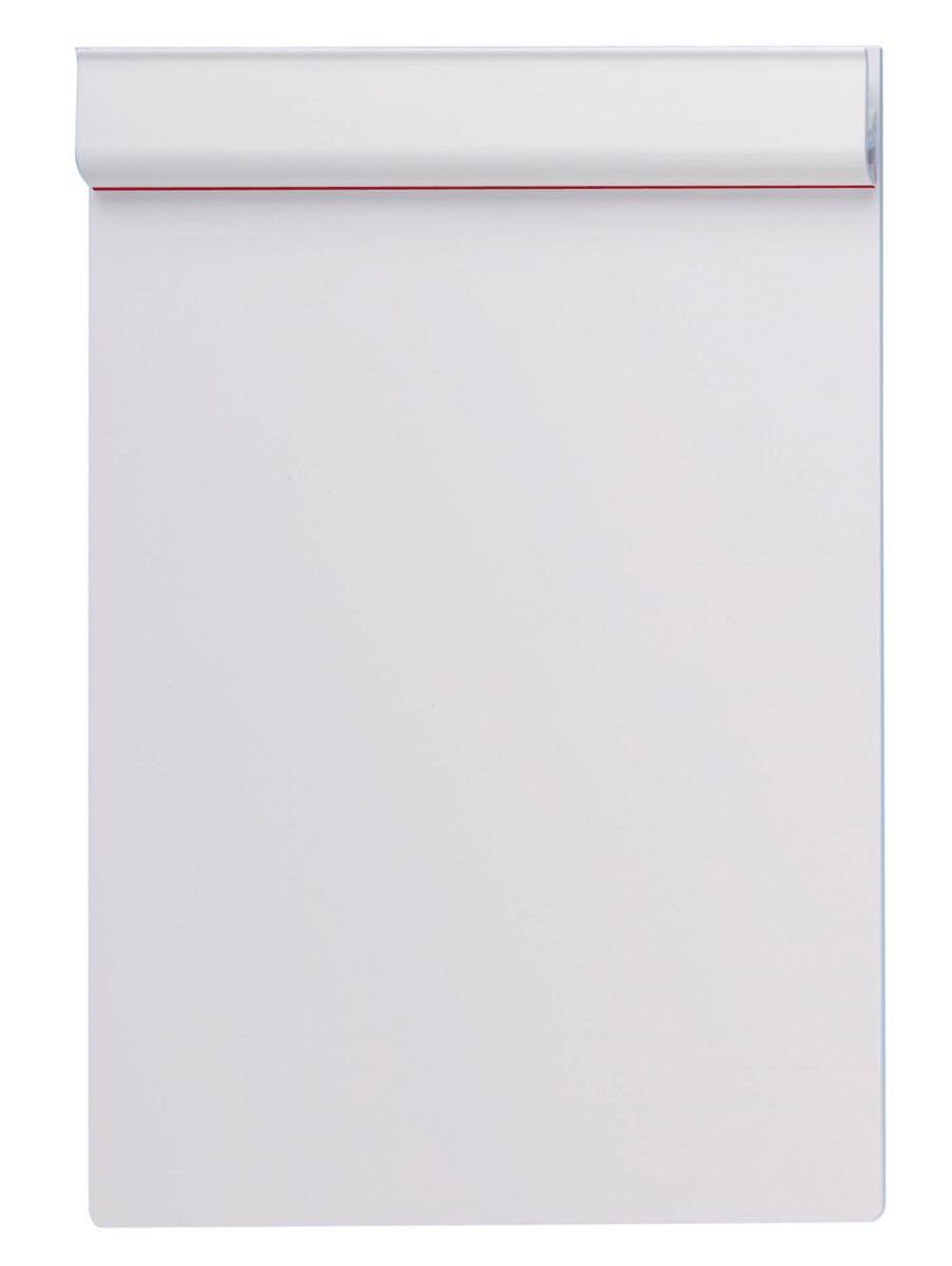 MAUL klemplaat Pro onbreekbaar A3 staand wit, lange klem