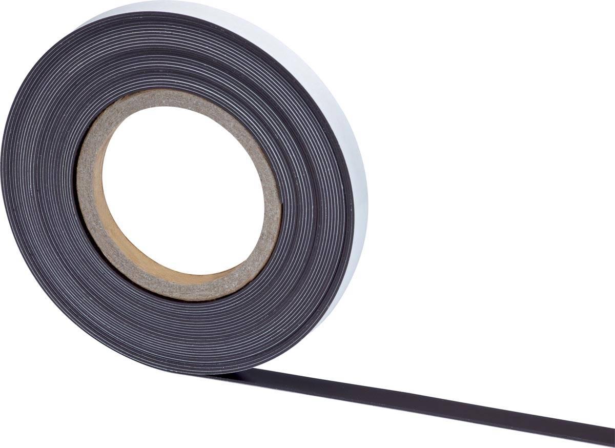 MAUL magneetband zelfklevend 10mtx35mm doos
