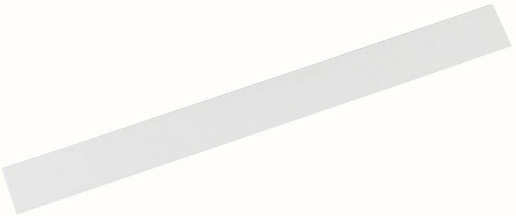 MAUL metaalstrip Standaard lijst zelfklevend 50X5cm wit