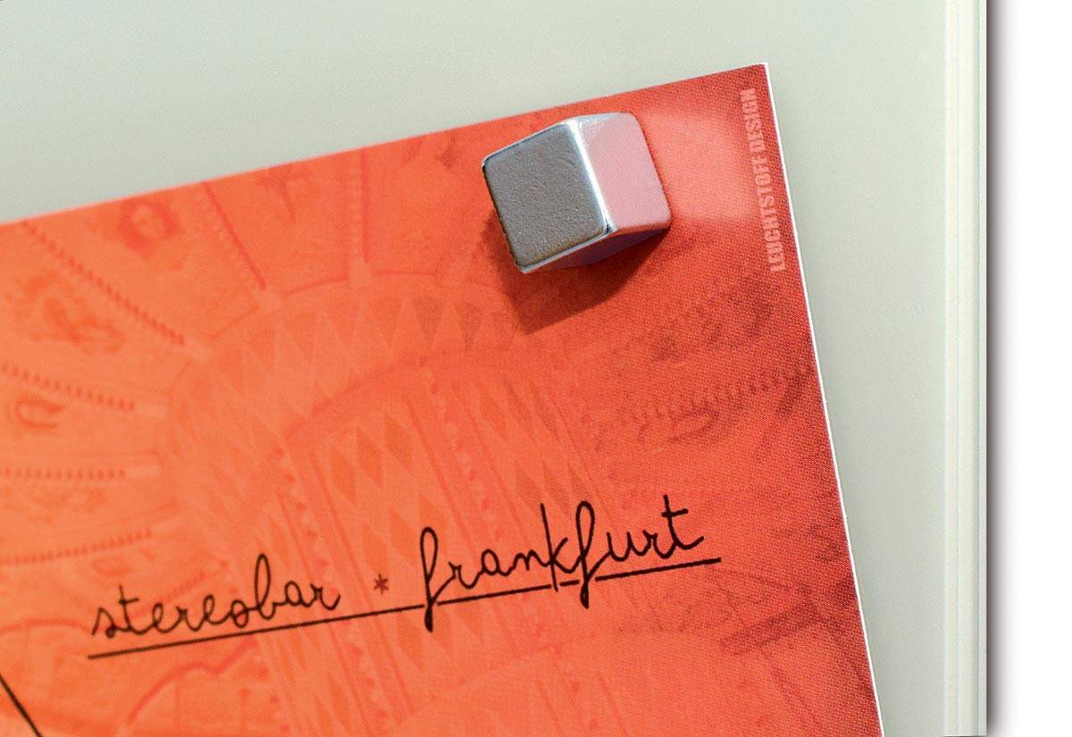 MAUL neodymium kubusmagneet 10x10x10mm 3.8kg blister 4, voor glas- en whitebord