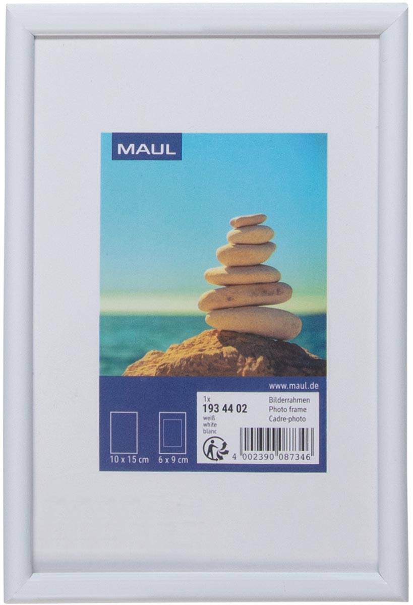 MAULart fotolijst , kunststof frame, ft 10 x 15 cm, wit