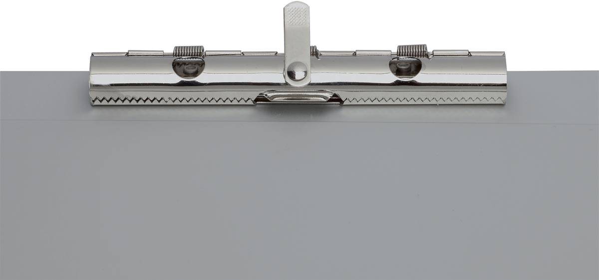 MAULcase klembordkoffer aluminium A4 staand, draait aan de onderzijde open (korte zijde)