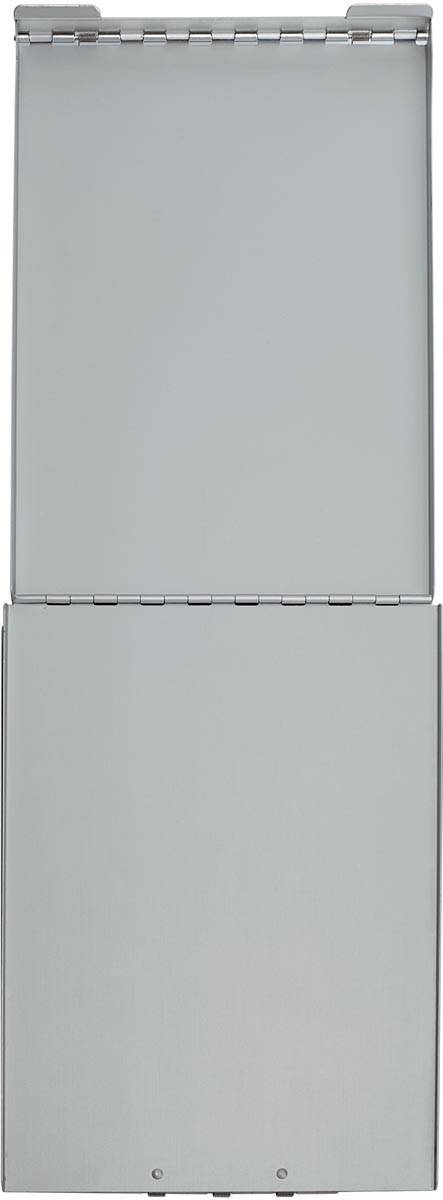 MAULcase klembordkoffer aluminium A4 staand, draait aan de onderzijde open (korte zijde)