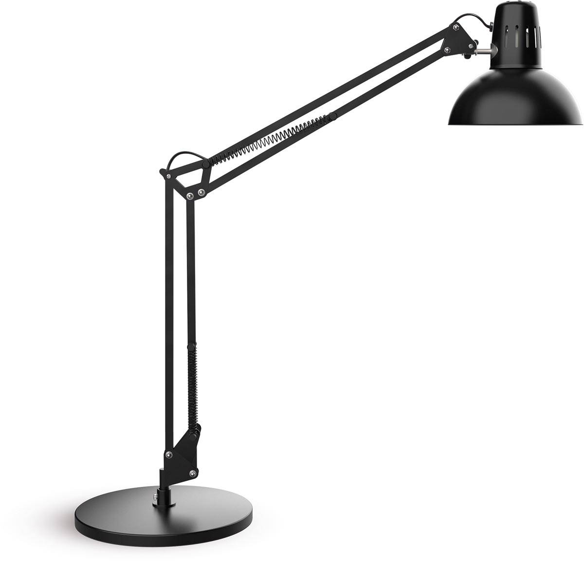 MAULstudy bureaulamp, op voet, zwart